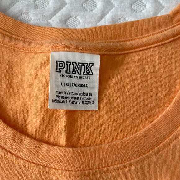 Victoria Secret Pink T- Shirt L - Picture 4 of 11